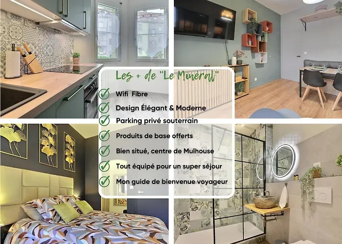 Apartment Le Mineral - Prox Centre-ville, Parking Souterrain *