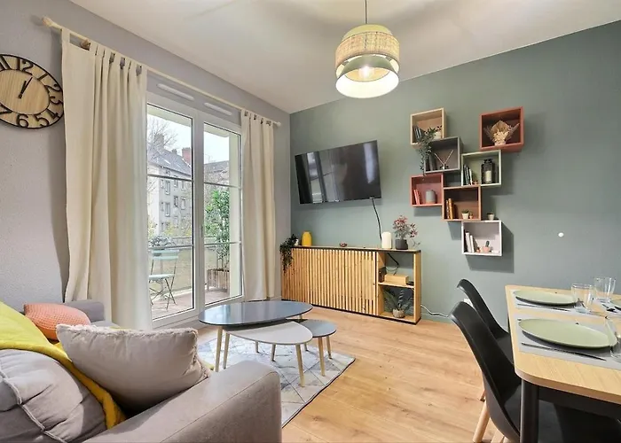 Le Minéral - Prox Centre-ville, Parking Souterrain Apartamento Mulhouse